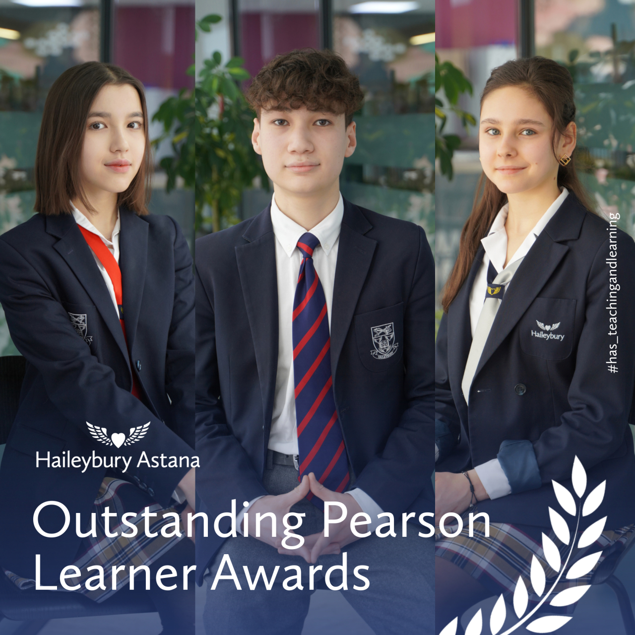 Outstanding Pearson Learner Awards for Haileybury Astana Students